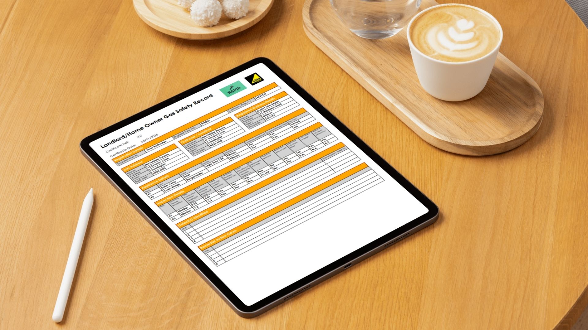 Gas Safe tracking for industry compliance is built in to Jobable